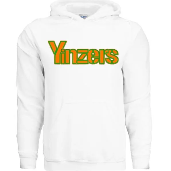 Irish Yinzers White Hoodi product image